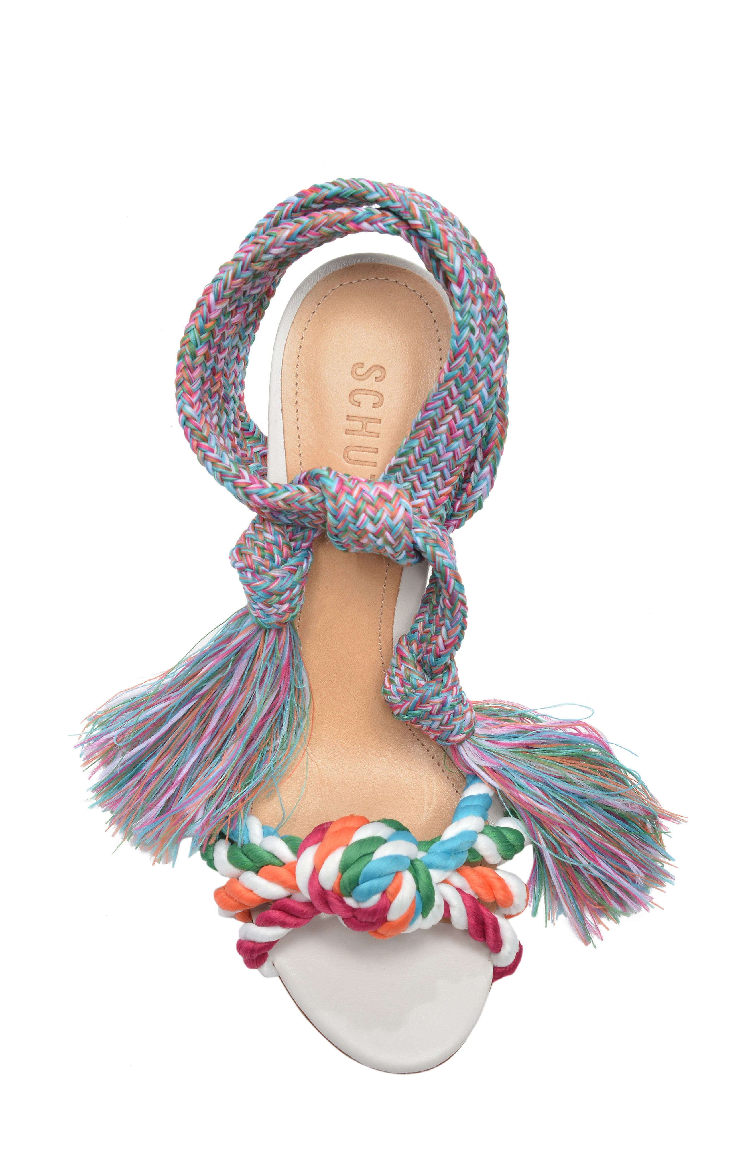 Schutz x Adriana Lima Luces Sandal, Alternate, color, 