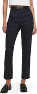 Favorite Daughter The Favorite Pinstripe Cigarette Ankle Pants