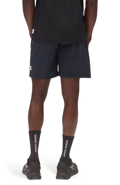 Reigning Champ 7-inch Performance Nylon Training Shorts In Navy