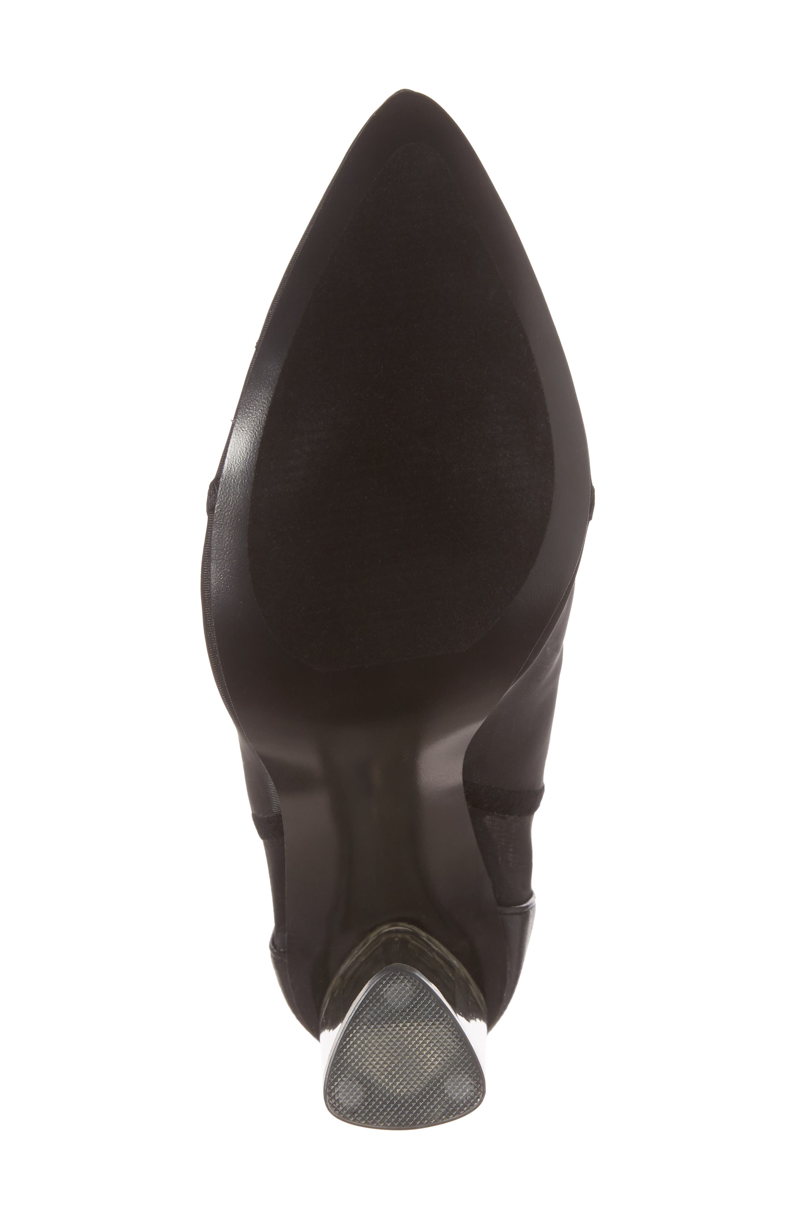 Nicki Bootie, Alternate, color, BLACK
