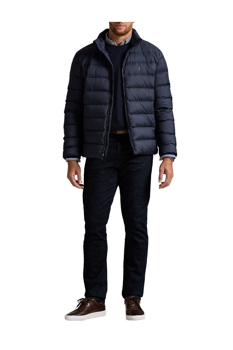 Big & Tall Packable Quilted Jacket, Alternate, color, COLLECTION NAVY
