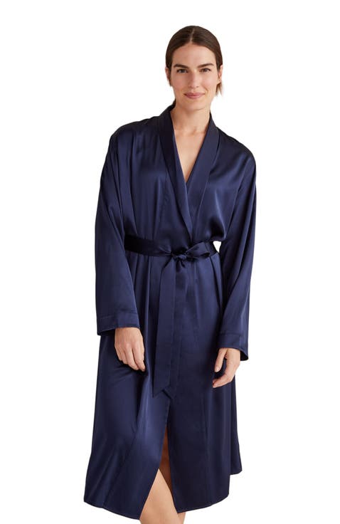 Washable Silk Robe