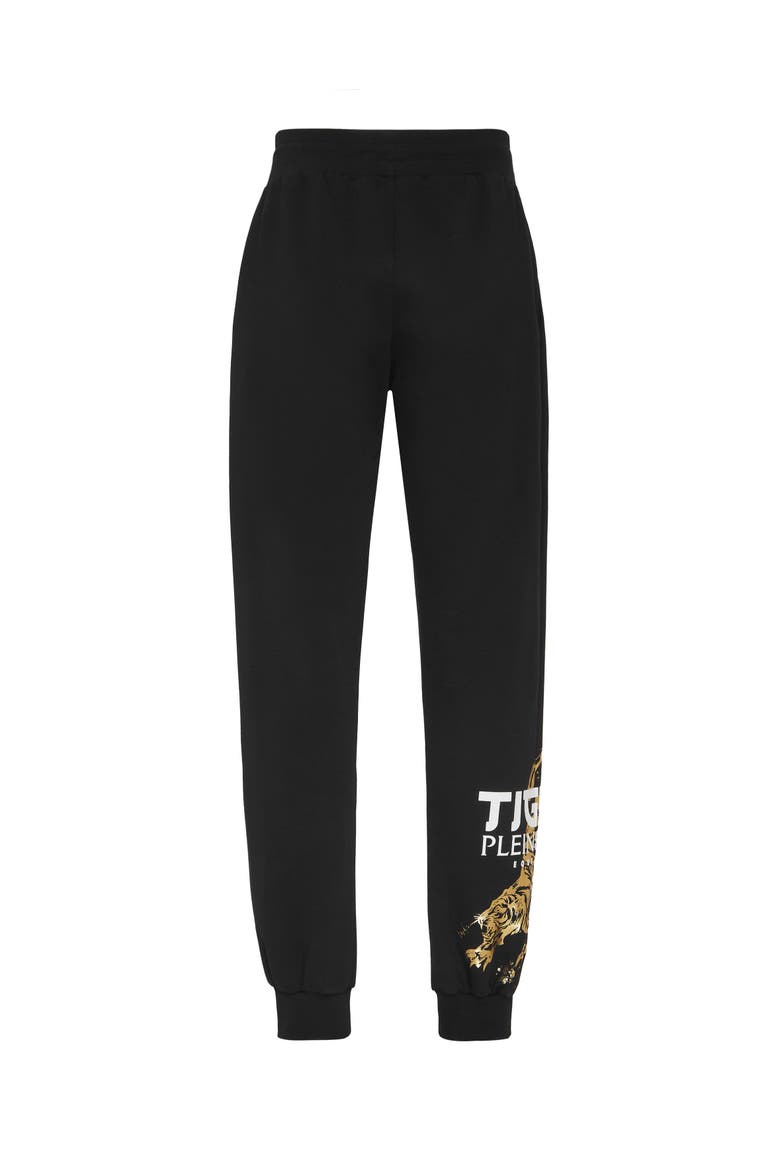 Jogging Trousers Tiger Tokyo Men, Alternate, color, black/lightgold