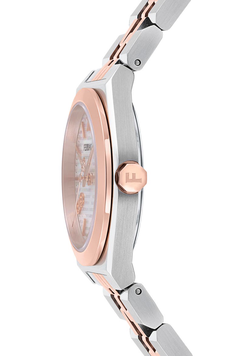 Vega Bracelet Watch, 28mm, Alternate, color, TWO TONE
