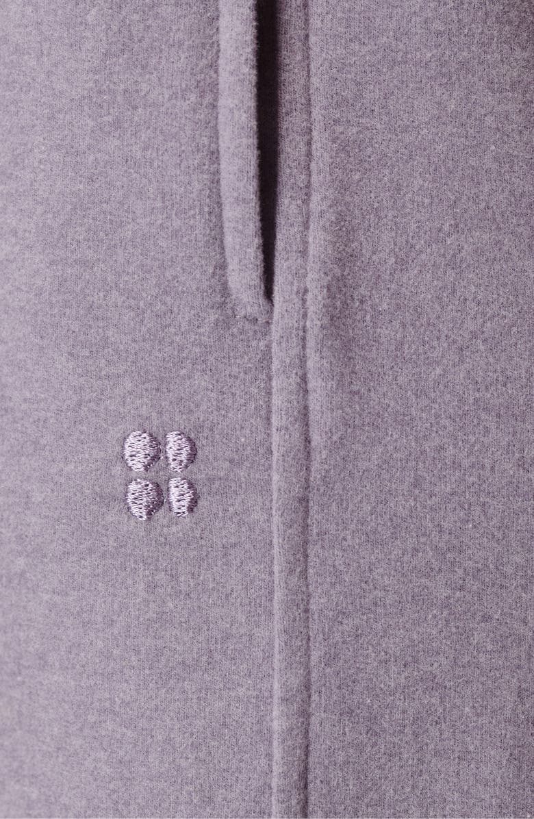 Sweaty Betty Serene Luxe Fleece Pants, Alternate, color, Twilight Purple