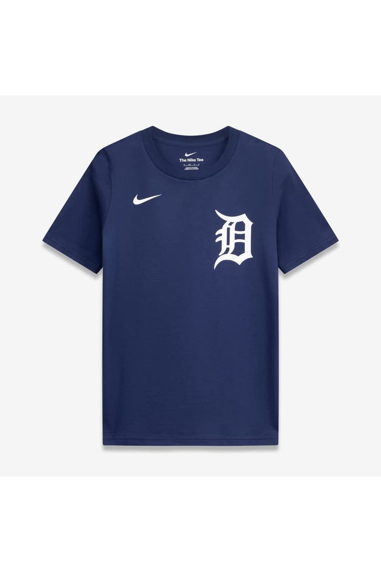 Youth Nike Tarik Skubal Navy Detroit Tigers Name & Number T-Shirt, Alternate, color, Navy