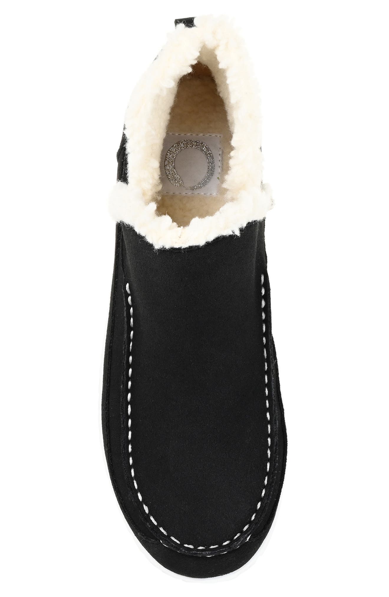 Journee Collection Capreece Faux Fur Lined Slipper, Alternate, color, 