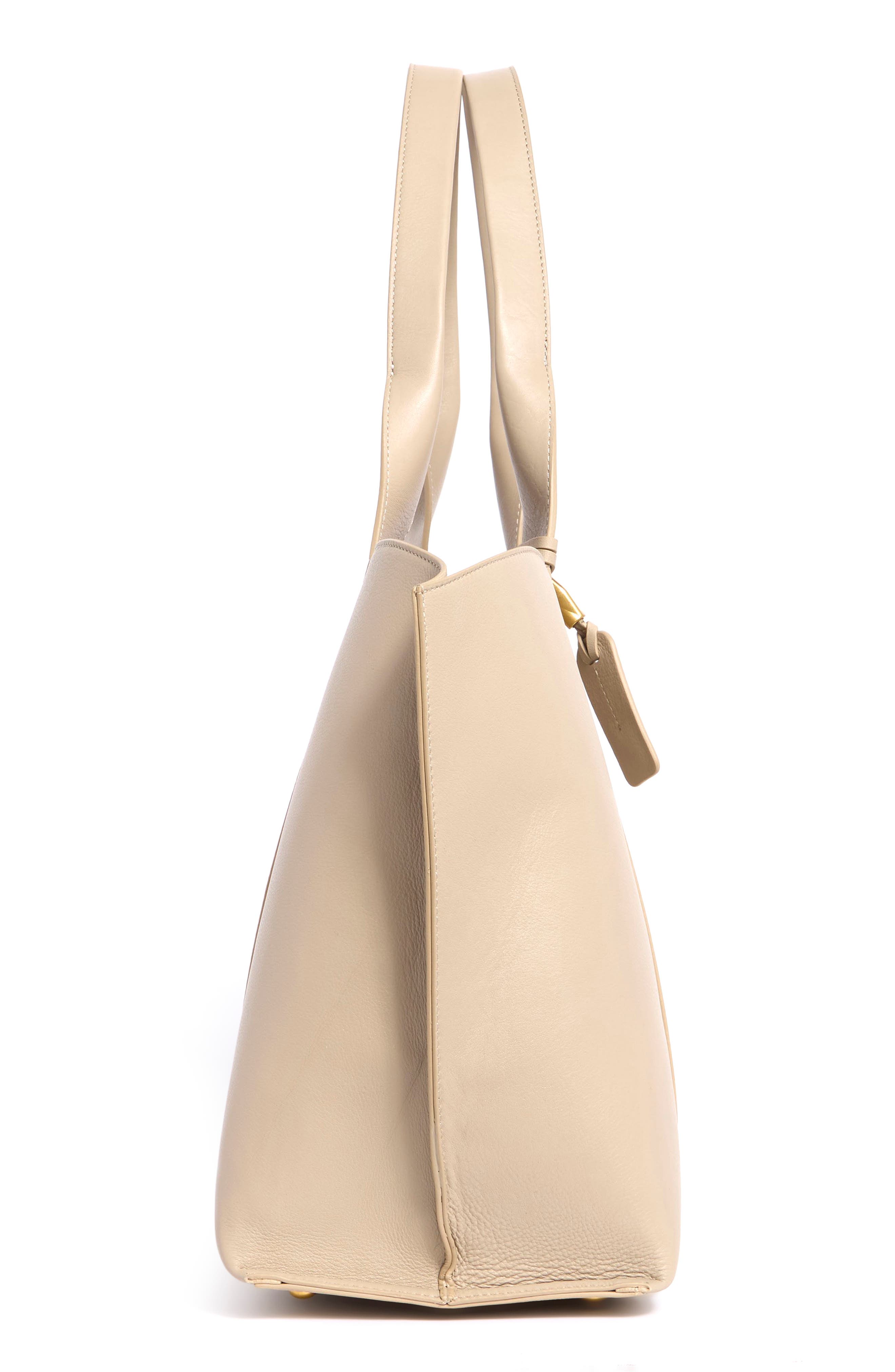 Ellah Tote Bag, Alternate, color, BISCOTTI