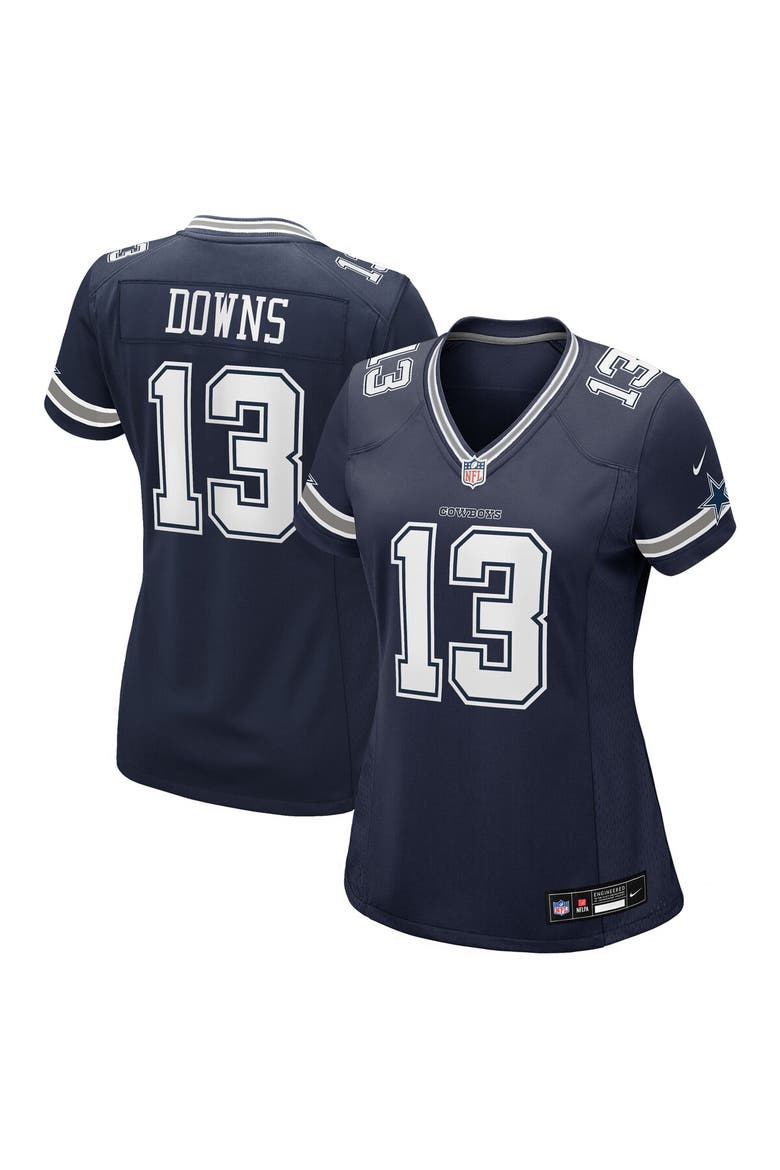 Women's Nike Caleb Downs Navy Dallas Cowboys Game Jersey, Main, color, Navy