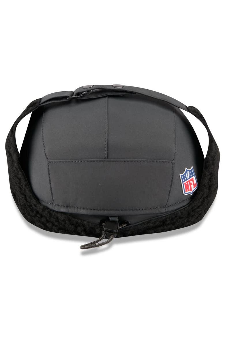 Men's New Era Charcoal Cleveland Browns 2025 Sideline Cold Weather Runner Dog Ear Adjustable Hat, Alternate, color, Charcoal