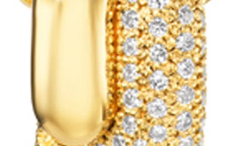 Pamela Zamore Holos Small Hug 18k Gold & Diamond Ring Pendant Necklace In Gold
