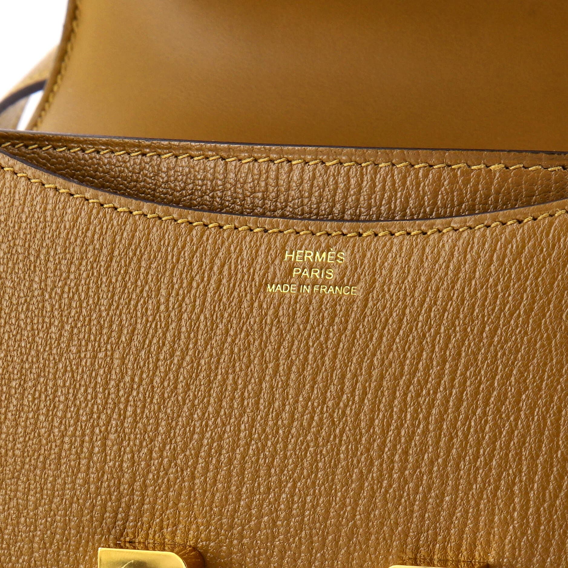 Constance NM Bag Chevre Mysore 18, Alternate, color, Metallic Gold