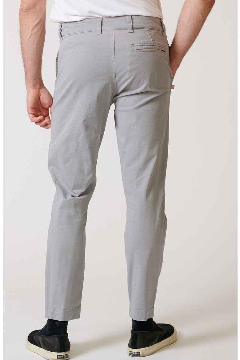 Stretch Cotton Chino Pant, Alternate, color, Acqua