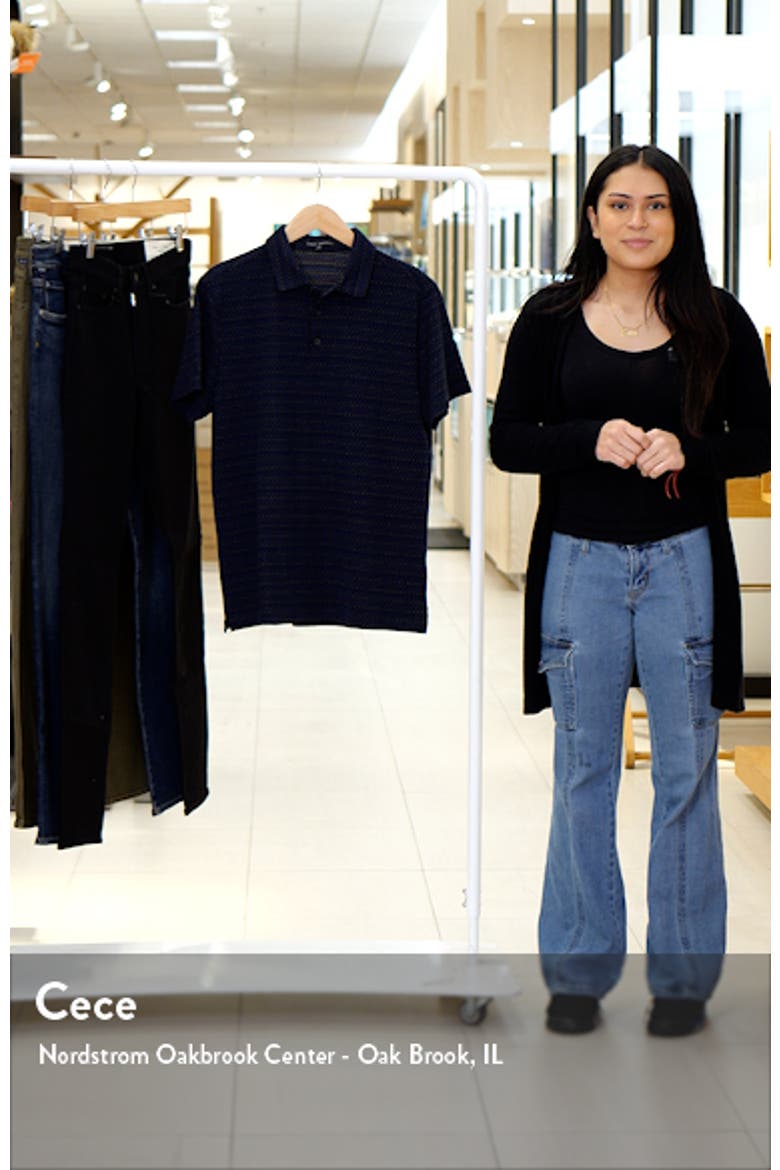 Poe Jacquard Dot Polo video