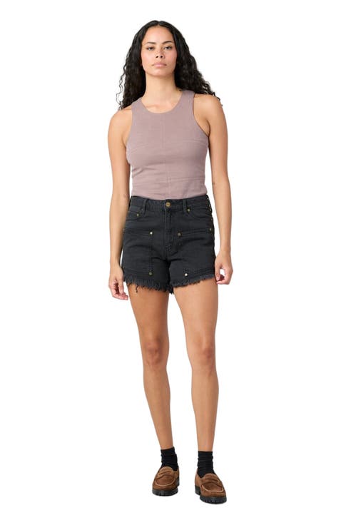Haley Utility Frayed Short