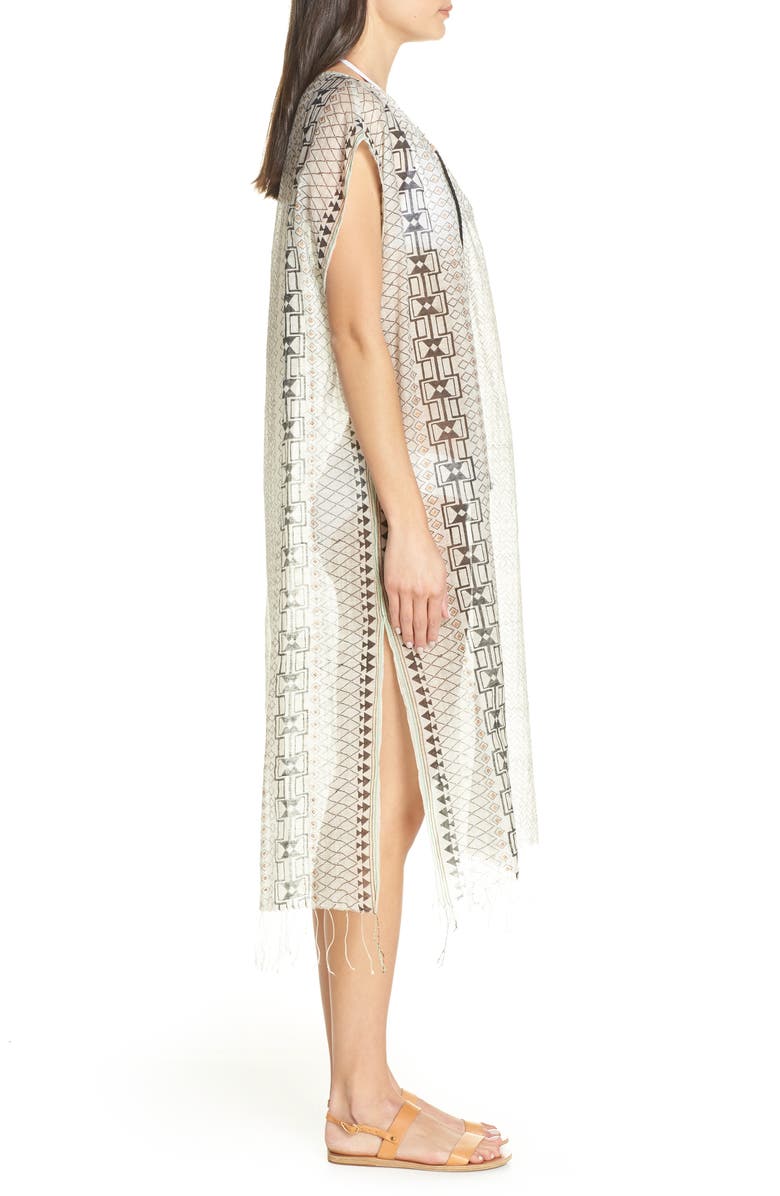 Roller Rabbit Aleph Finn Cover-Up Dress, Alternate, color, 