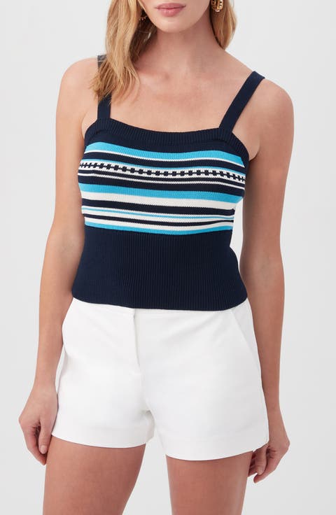 Casady Stripe Sweater Camisole