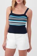 Trina Turk Casady Stripe Sweater Camisole