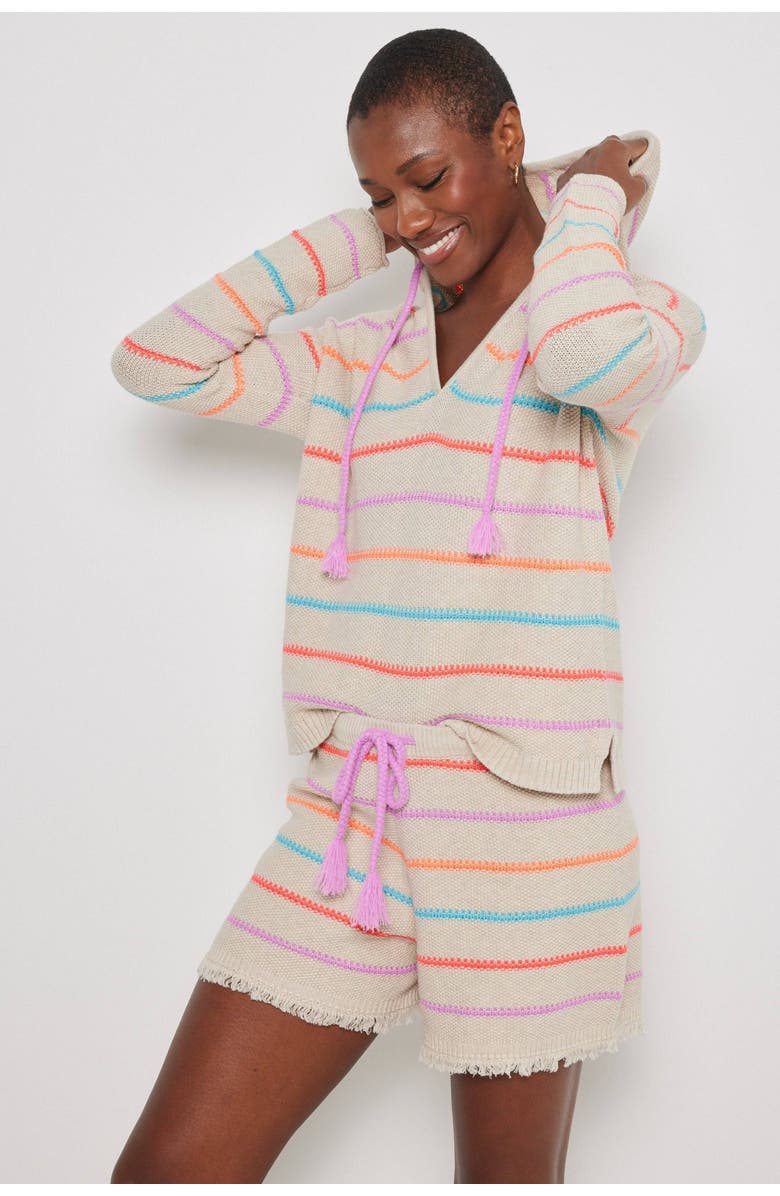 Lisa Todd QUICK STITCH SWEATER HOODIE, Alternate, color, 