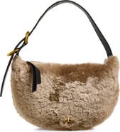 rag & bone Mercer Small Genuine Shearling Hobo