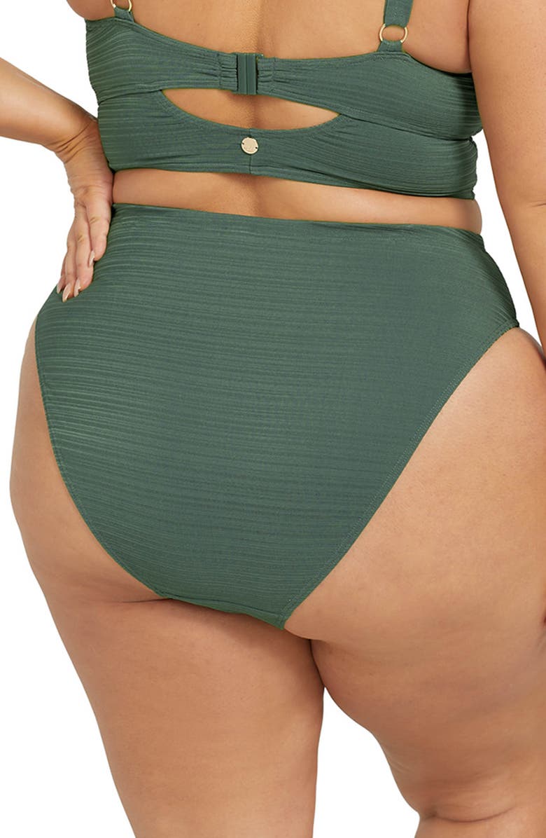 Artesands Aria Richter High Waist Bikini Bottoms, Alternate, color, 