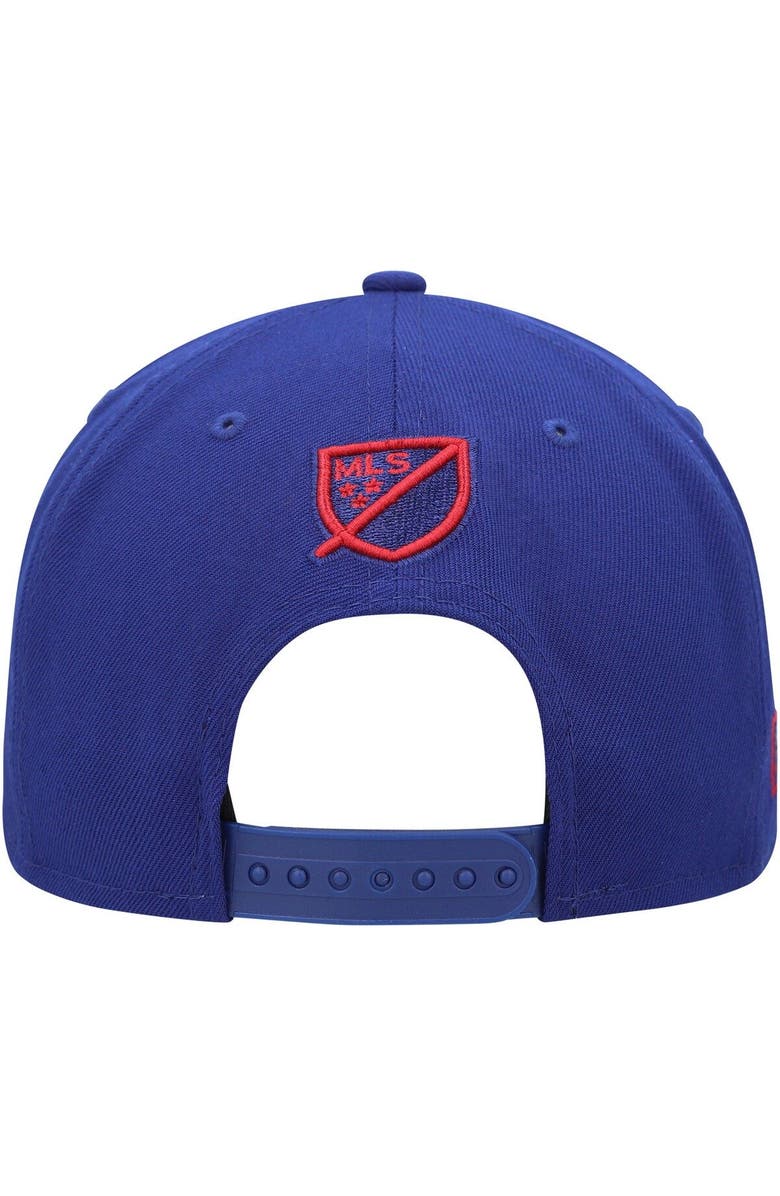 New Era Men's New Era Blue Real Salt Lake Kick Off 9FIFTY Snapback Hat, Alternate, color, 