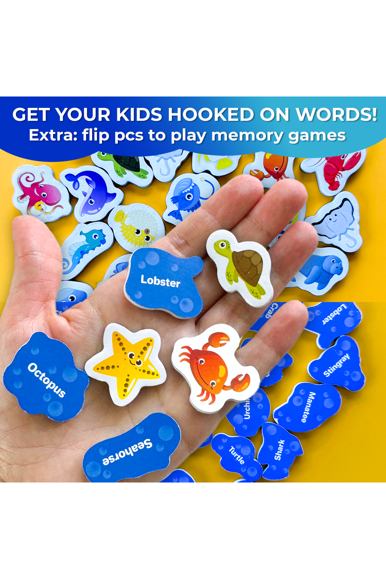 Magnetic Kids Games Collection, Alternate, color, Magnet Fishing