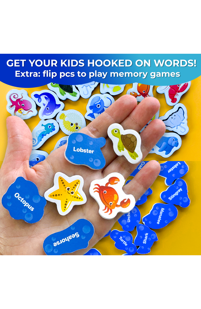 Quokka Magnetic Travel Games Collection for Kids, Alternate, color, Magnet Fishing