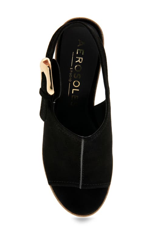 AEROSOLES AEROSOLES ZELLA SLINGBACK PLATFORM SANDAL 