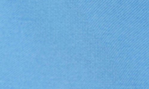 Mango Elastic Waist Shorts In Blue