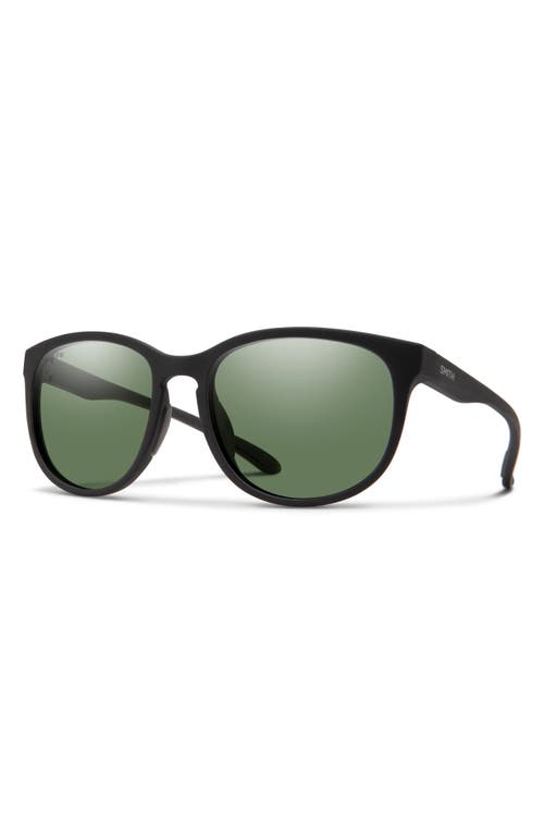 Smith Lake Shasta 56mm Chromapop™ Polarized Sunglasses In Black