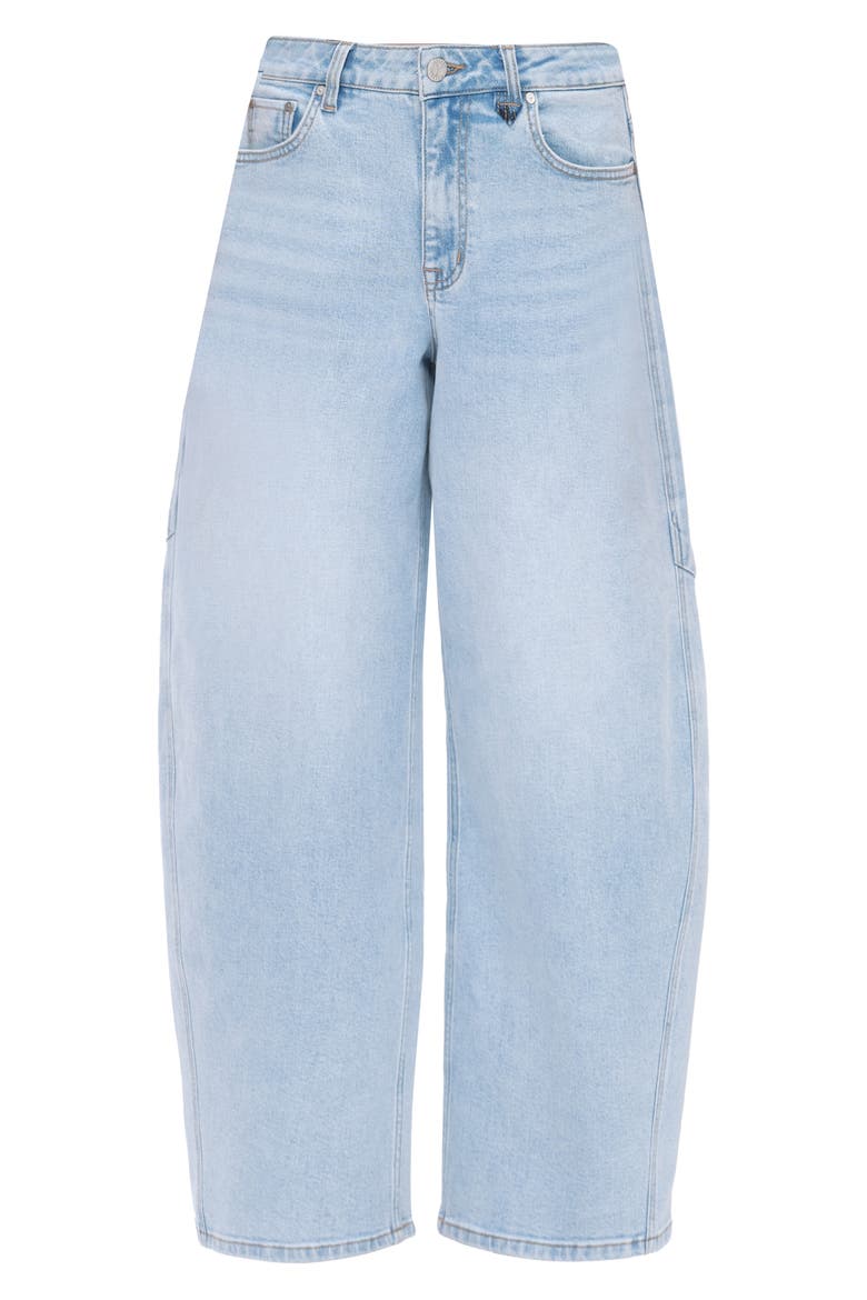 Mid Rise Balloon Jeans, Alternate, color, LIGHT BLUE