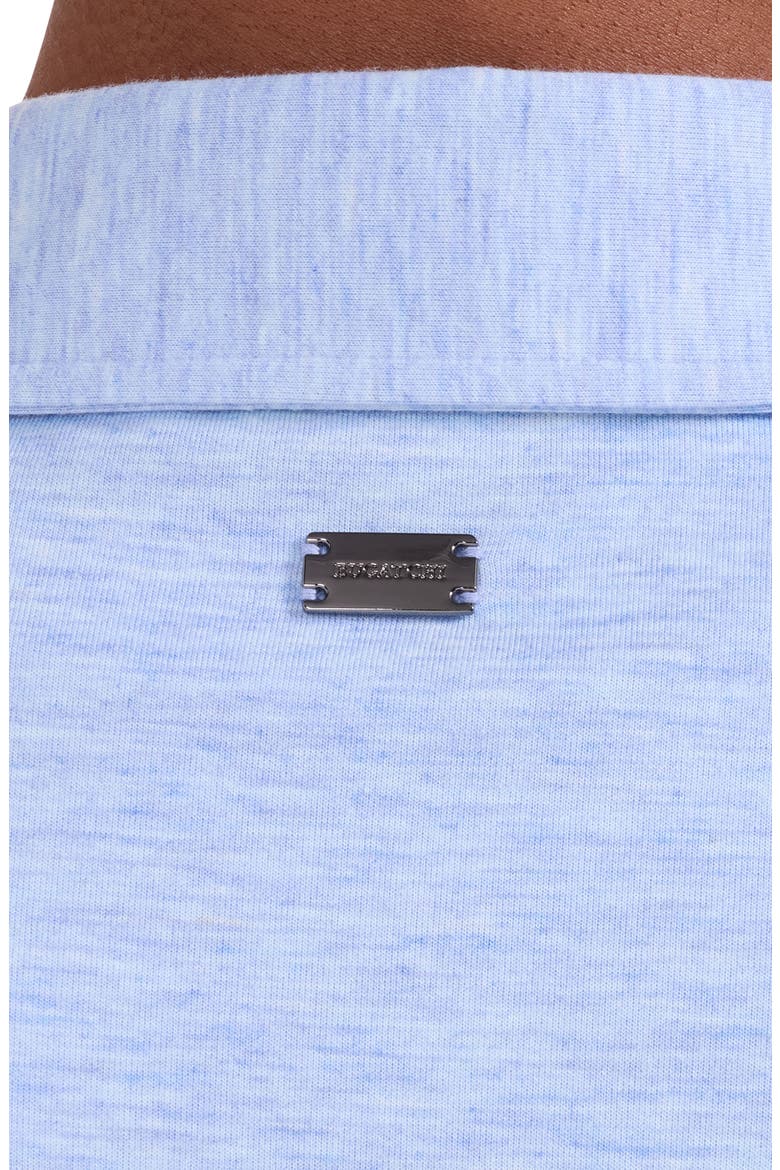 Soft Touch Snap-Up Shirt, Alternate, color, AIR BLUE