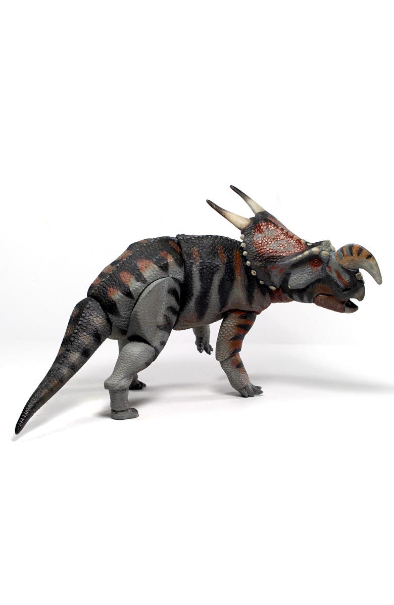 Beasts of the Mesozoic Einiosaurus Procurvicornis 1 to 18th Scale Dinosaur Figure, Main, color, Multicolored