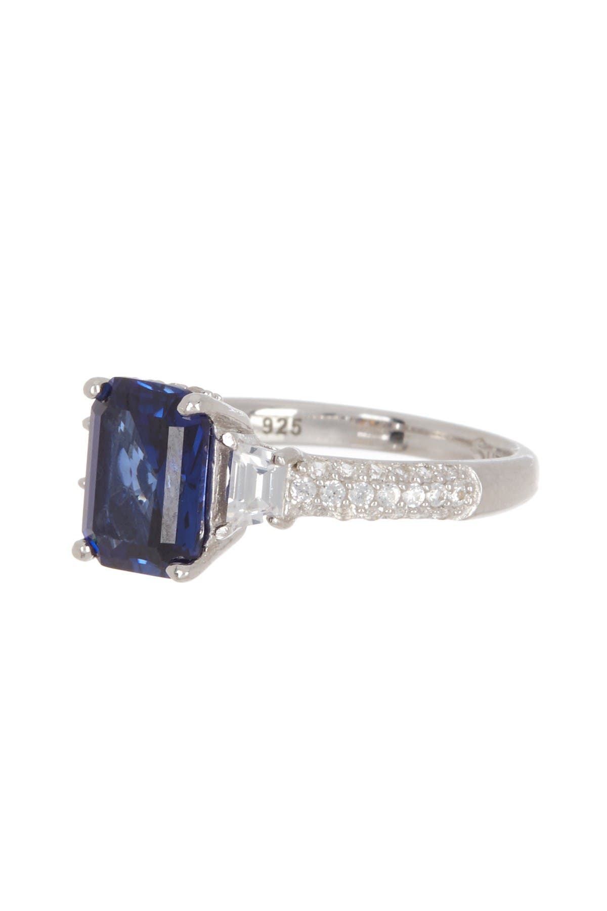 SUZY LEVIAN Lab Grown Sapphire & Diamond Ring