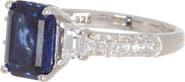 SUZY LEVIAN Lab Grown Sapphire & Diamond Ring