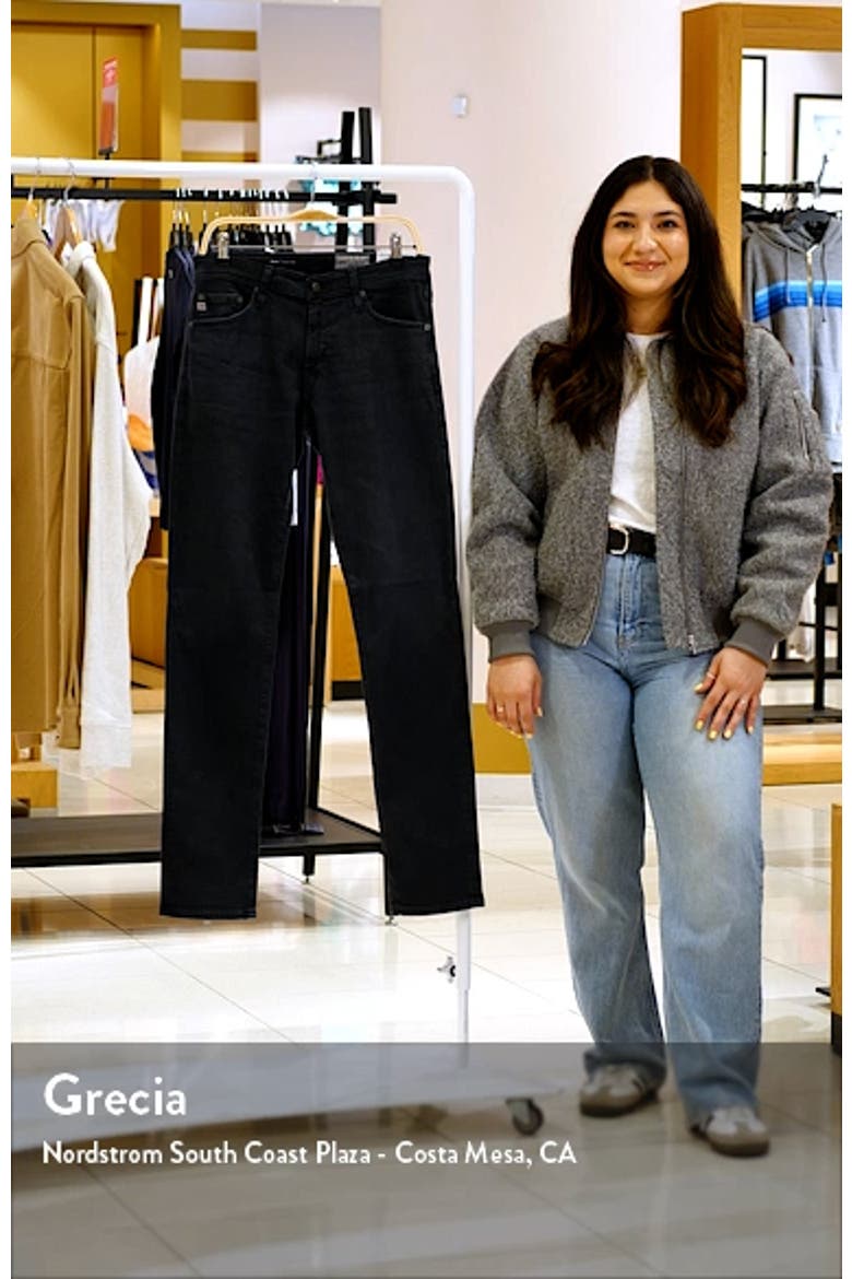 Tellis Slim Fit Stretch Twill Pants (Nordstrom Exclusive) video
