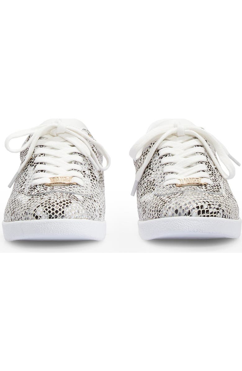 PAIGE Amy Snakeskin Embossed Sneaker, Alternate, color,