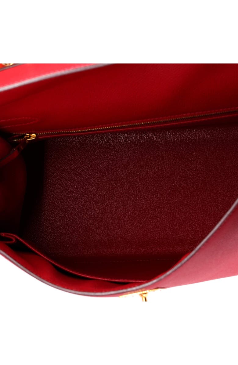 Pre-Owned Hermes Kelly Handbag Red Epsom with Gold Hardware 32, Alternate, color, Rouge Casaque