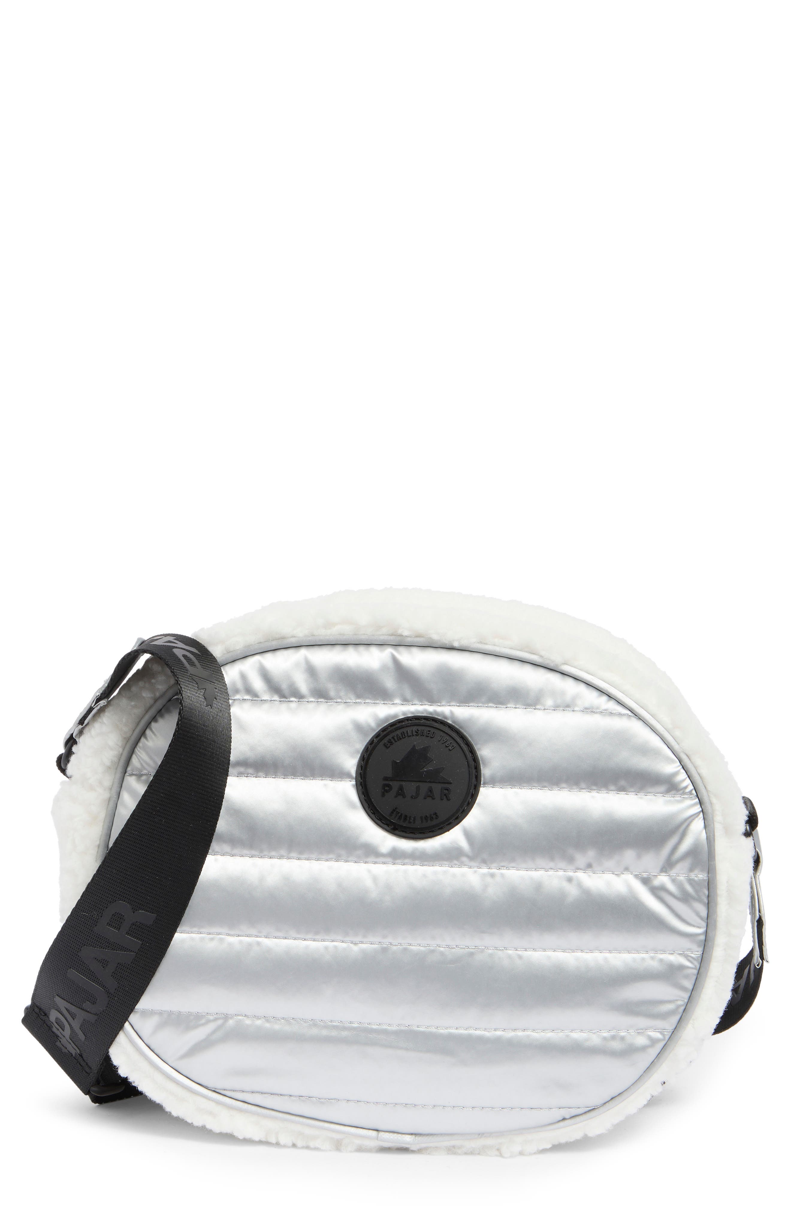 Pajar Circle Faux Shearling Crossbody Bag (Women) | Nordstromrack