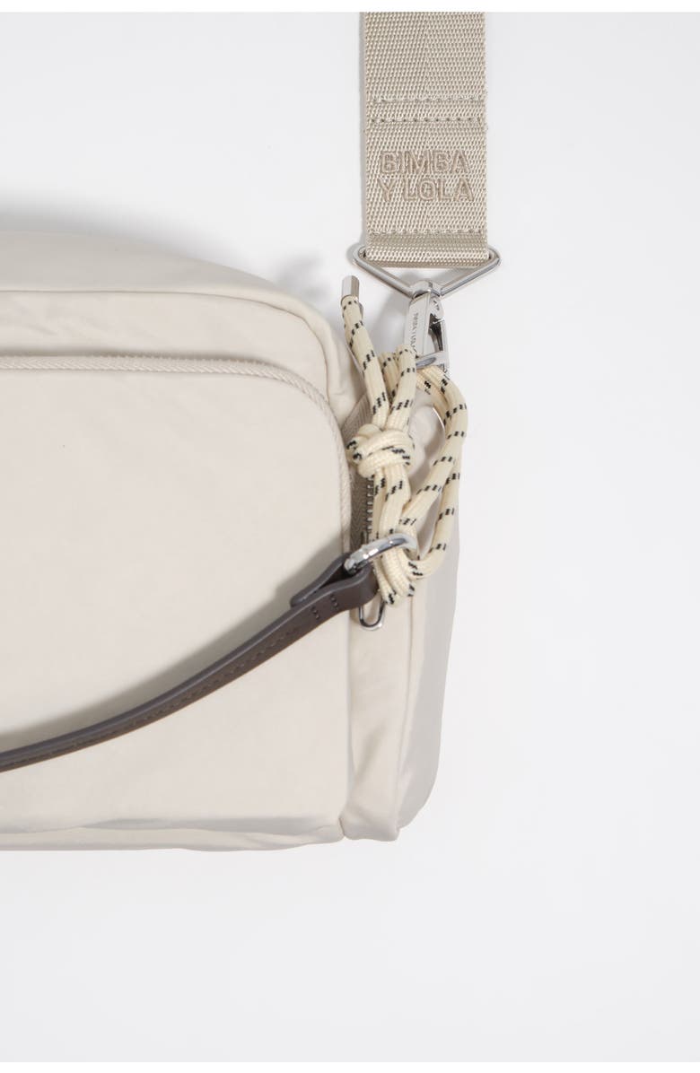 Bimba y Lola Medium Crossbody Pocket Bag SS26, Alternate, color, Stonewhite