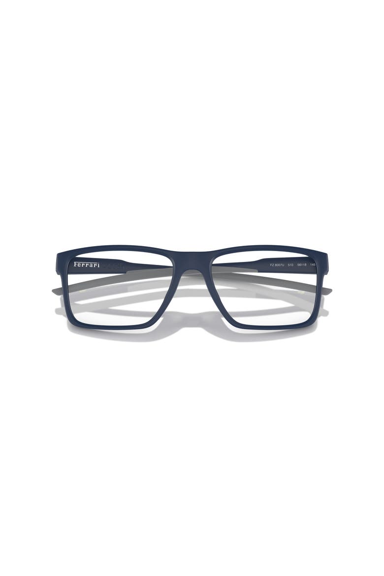 58mm Rectangle optical glasses, Alternate, color, Blue