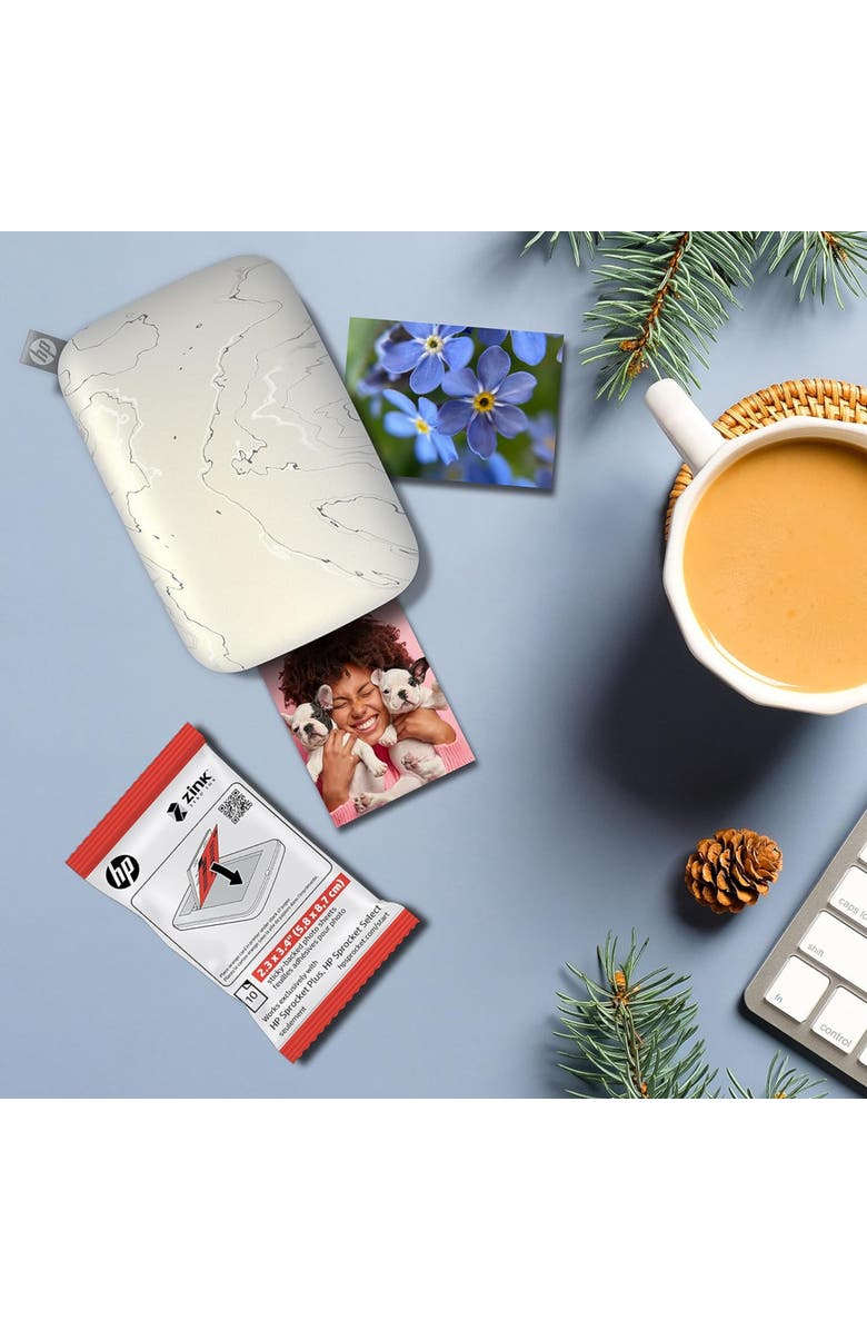 HP Sprocket Zink Photo Paper 2.3x3.4, Alternate, color, White