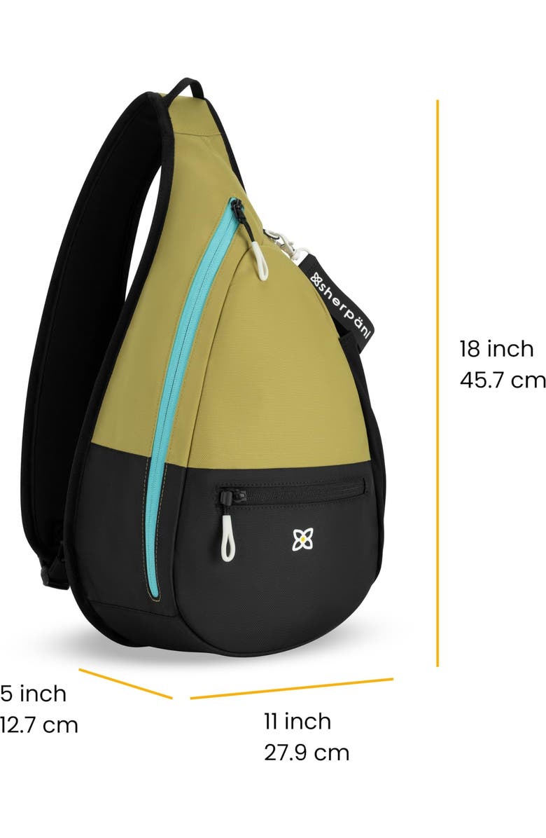 Sherpani Esprit Anti Theft RFID Protection Sling Bag, Fits 10 Inch Tablet, Alternate, color, Alchemy