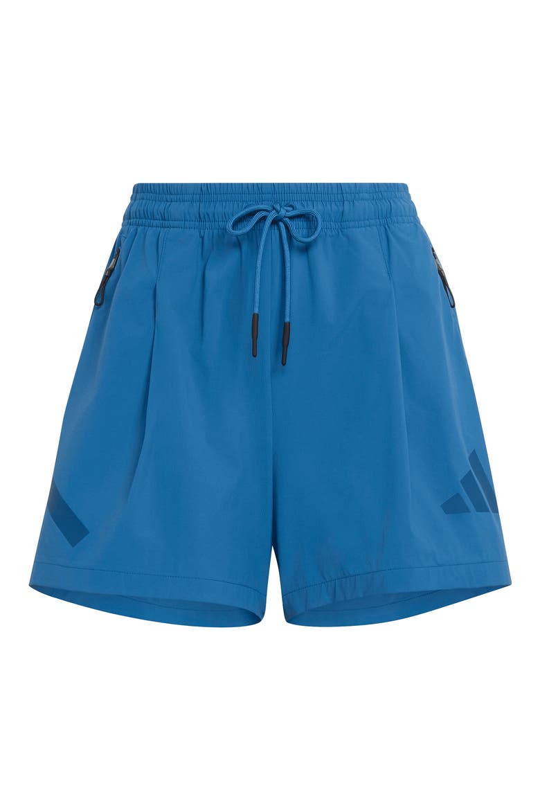 Z.N.E. Woven Stretch Nylon Shorts, Alternate, color, DUSKY PETROL/