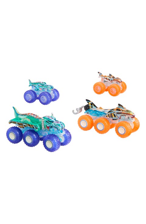 Monster Trucks Big Rig & Power Smashers Truck Multipack Set