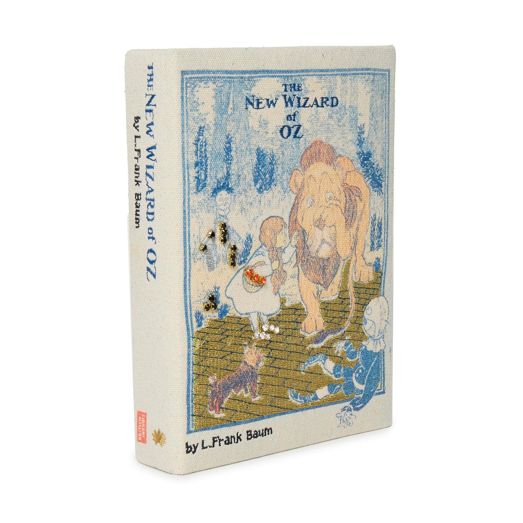 Lele Sadoughi The New Wizard Of Oz Book Clutch, Alternate, color, Yellow Brick