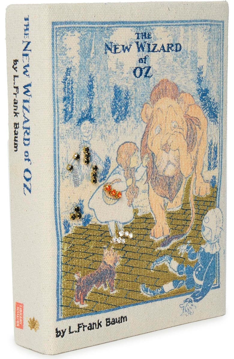 Lele Sadoughi The New Wizard Of Oz Book Clutch, Alternate, color, Yellow Brick