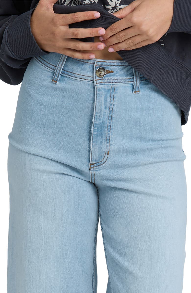 Billabong Free Fall High Rise Wide Leg Jeans, Alternate, color, Surf Spray