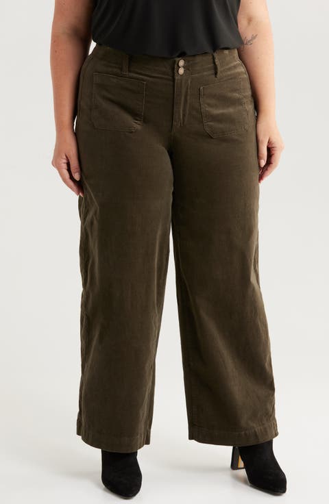 Women's Green Corduroy Pants | Nordstrom